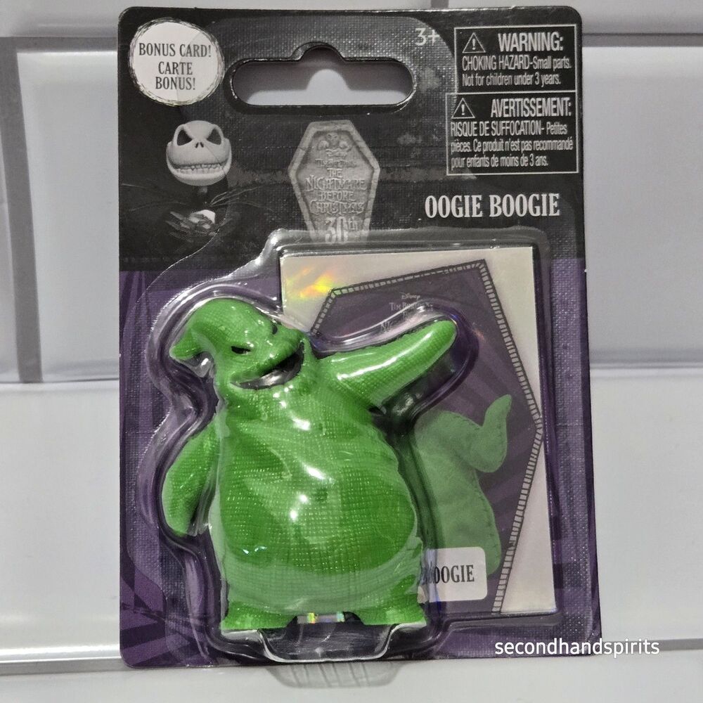 Disney Nightmare Before Christmas 2.5" figure with Bonus Card Oogie Boogie
